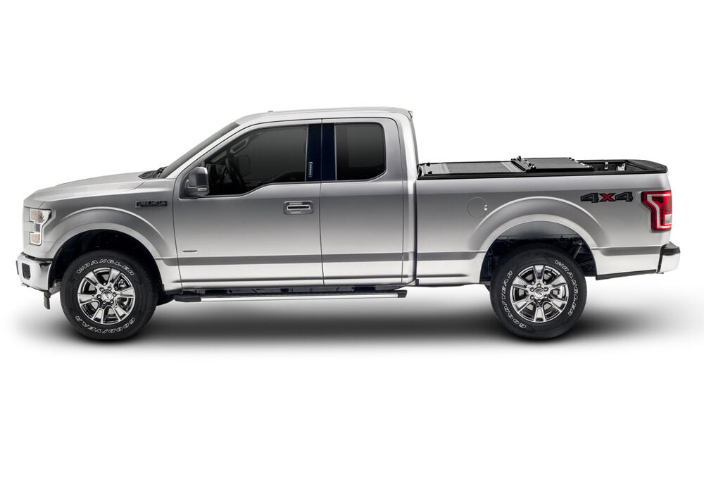Tonneau Cover Flex 2021-2026 Ford F-150 5 Foot 7 Inch Bed (Includes Lightning) Ext/Crew Black Textured UnderCover