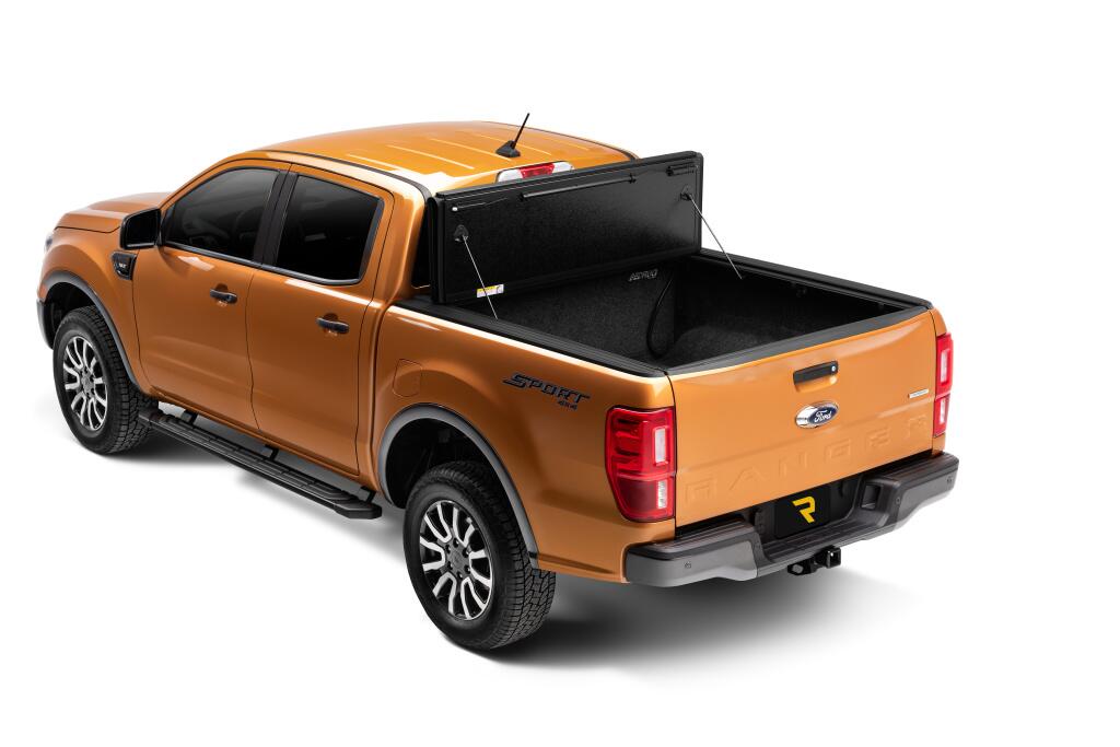 Tonneau Cover Flex 2024-2025 Ford Ranger Crew Cab 5 Foot Bed Black Textured UnderCover