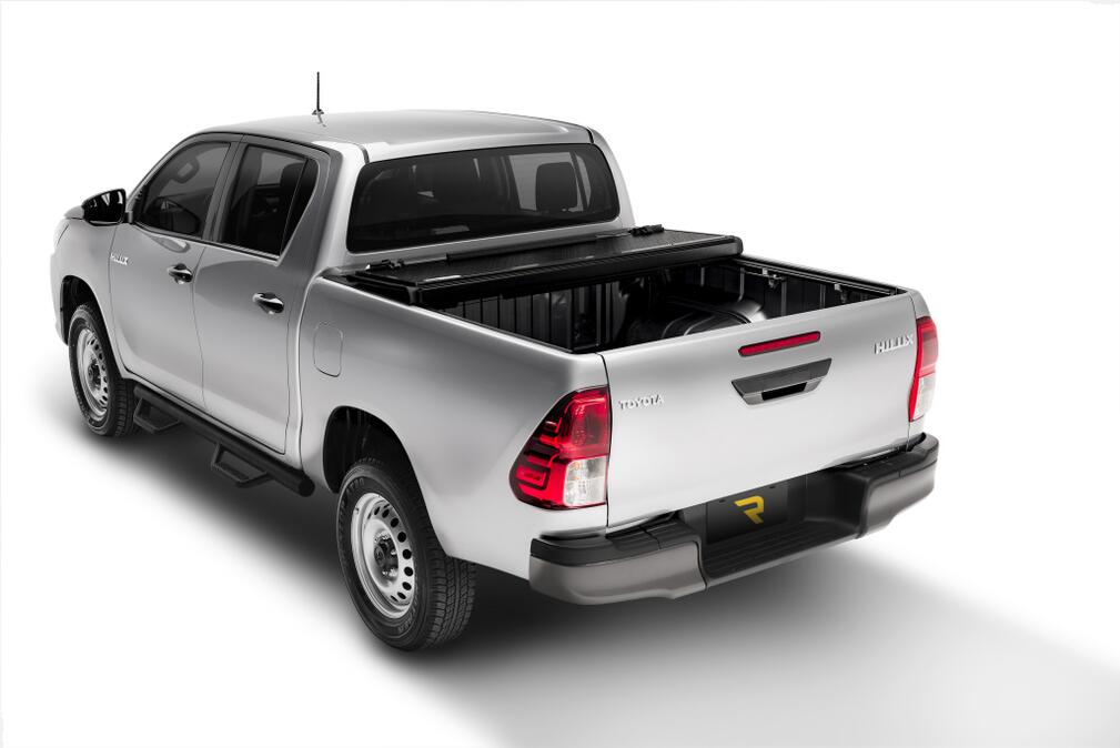 Tonneau Cover Flex 2007-2021 Toyota Tundra 5 Foot 6 Inch Bed CrewMax Without Deck Rail System Without Trail Special Edition Storage Boxes Black Textured UnderCover