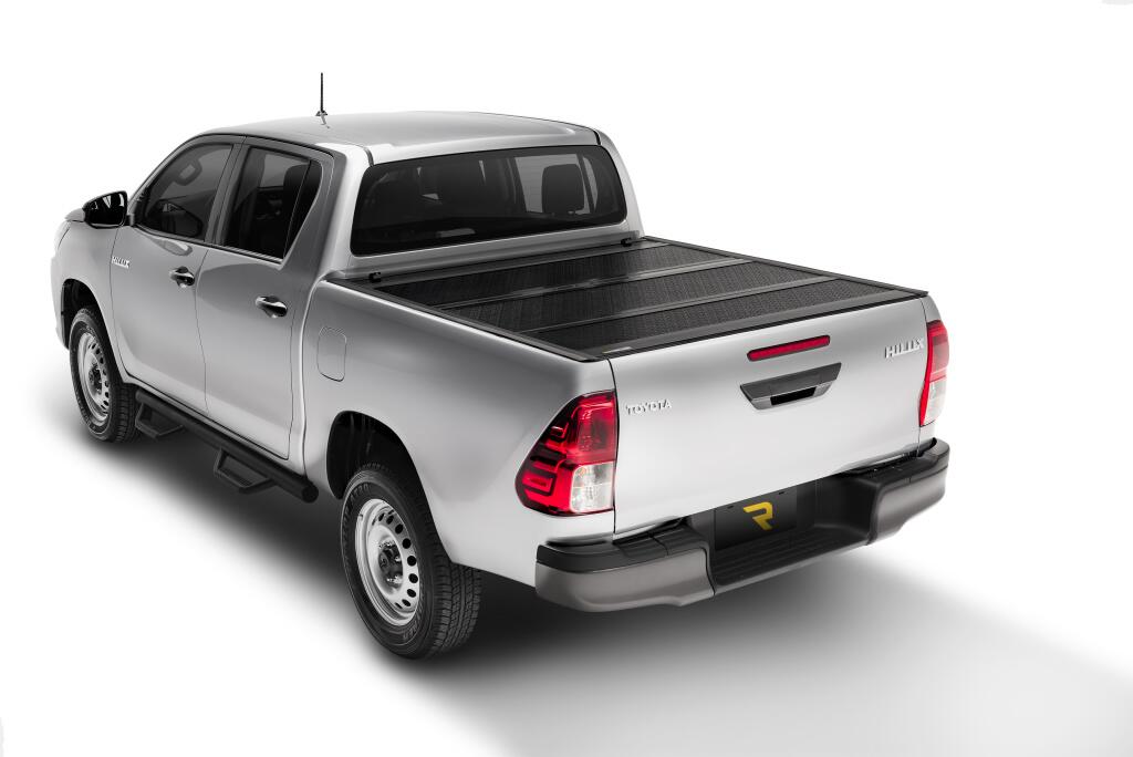 Tonneau Cover Flex 2007-2021 Toyota Tundra 5 Foot 6 Inch Bed CrewMax Without Deck Rail System Without Trail Special Edition Storage Boxes Black Textured UnderCover