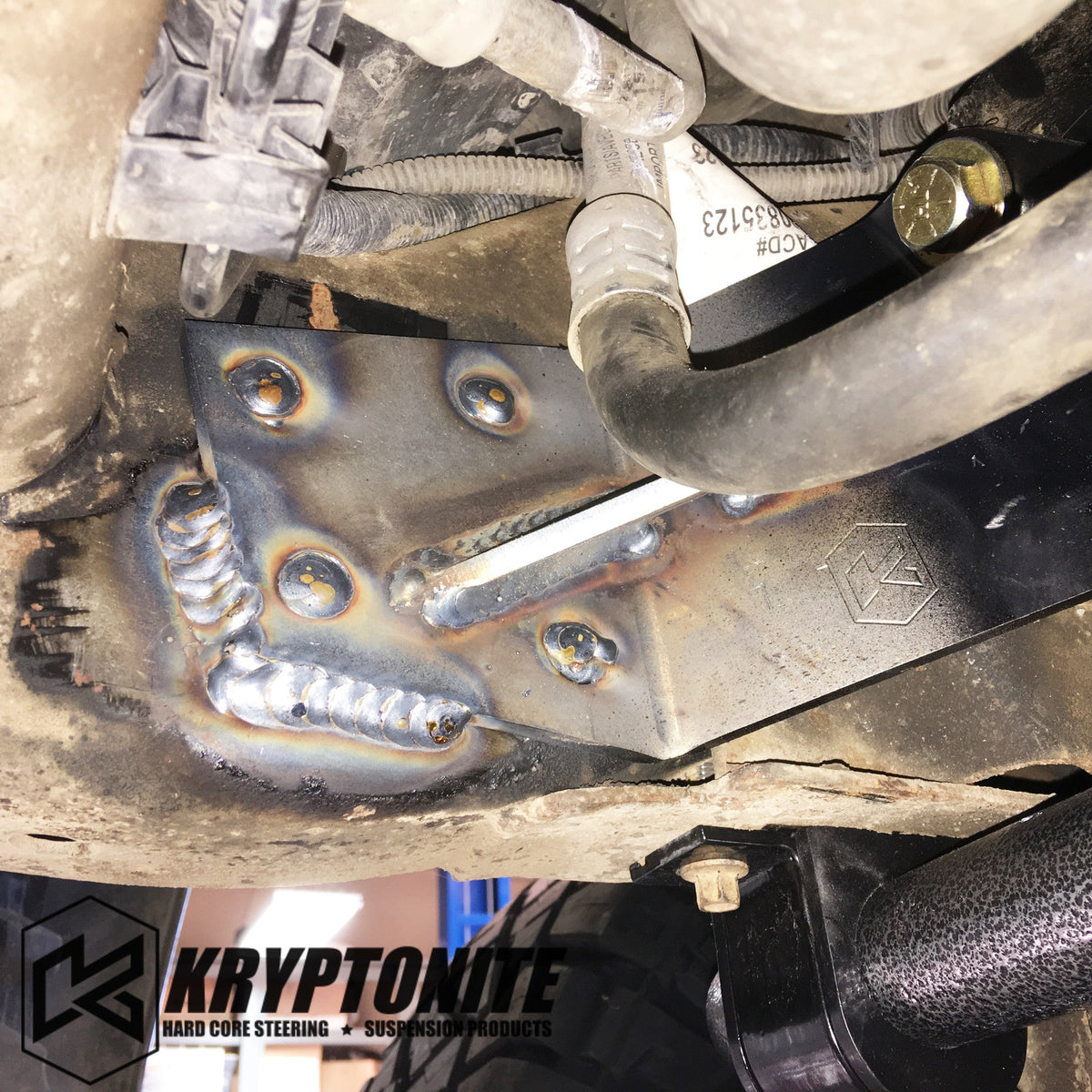 Kryptonite Idler Support Frame Gusset for 2001–2010 Chevy/GMC 1500HD/2500HD/3500 Trucks