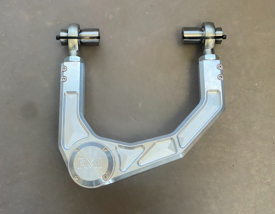 2021 and up Bronco billet aluminum upper arm kit in stock length, designed for enhanced performance and durability.