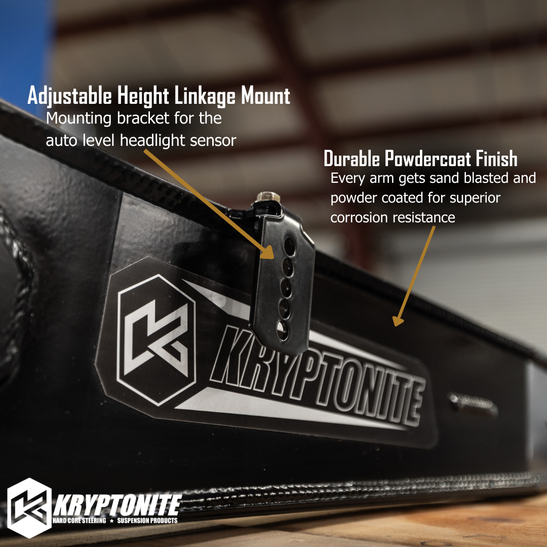 Kryptonite Radius Arm Kit for 2005-2026 Ford Super Duty F-250/F-350/F-450/F-550