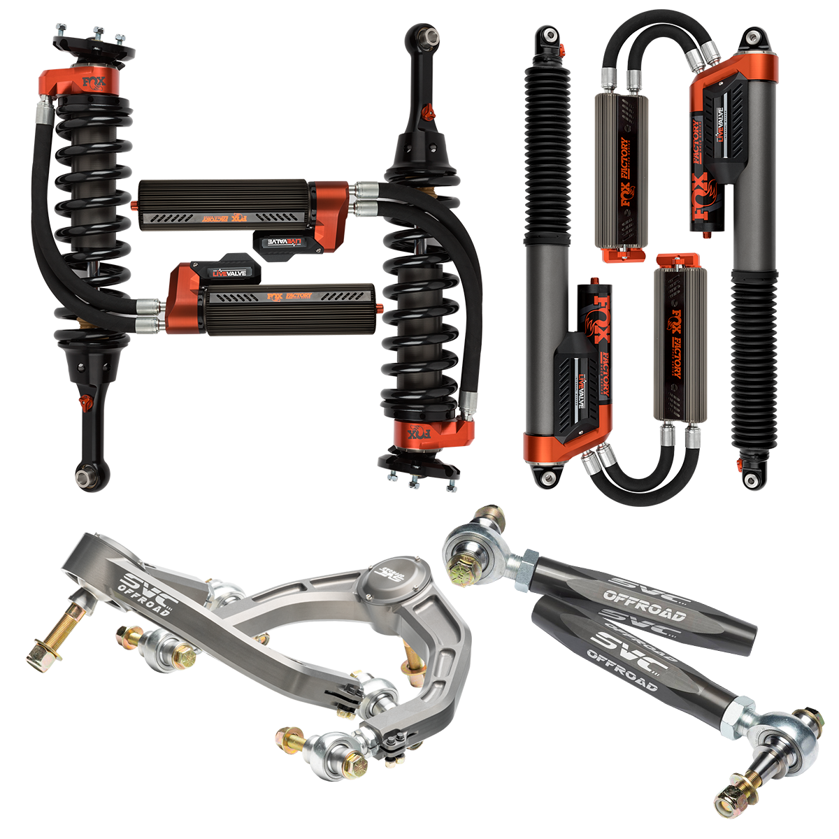 2019-2020 Gen 2 Ford Raptor Performance Pack # 1 Fox Racing Shox Live Wire - SVC Offroad