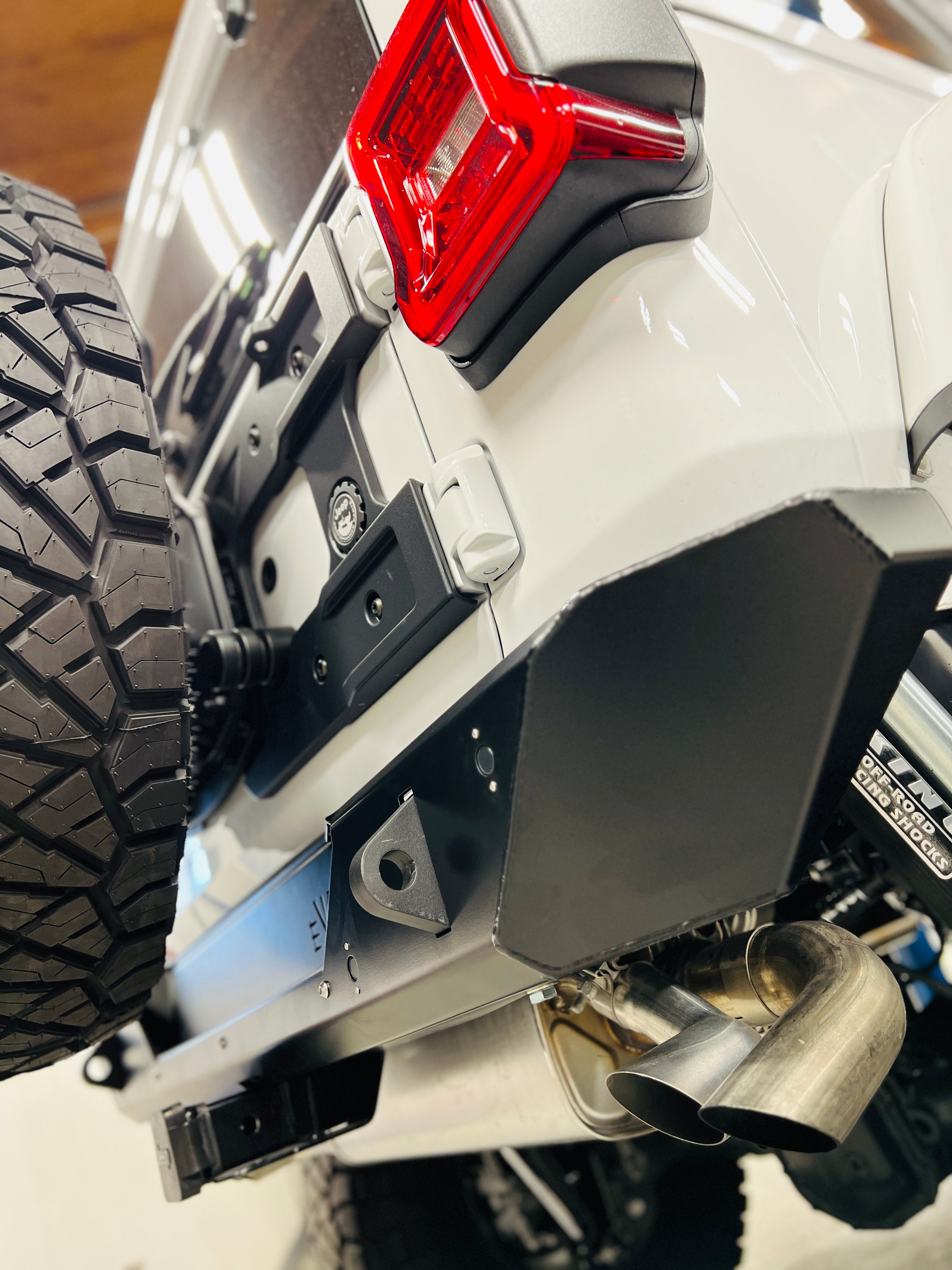Jeep Wrangler Rear Alumilite Bumper