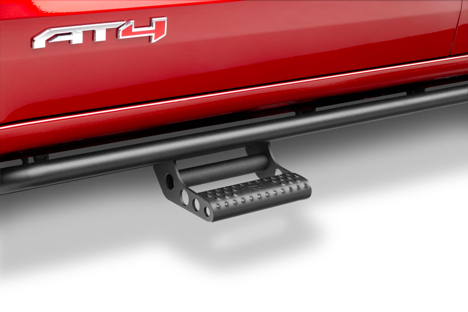 RKR Step System Cab Length (2 Step Mounts/2 Steps per Side) 1.75 Inch Rails 2015-2025 Chevy Colorado/GMC Canyon Crew Cab Textured Black NFab