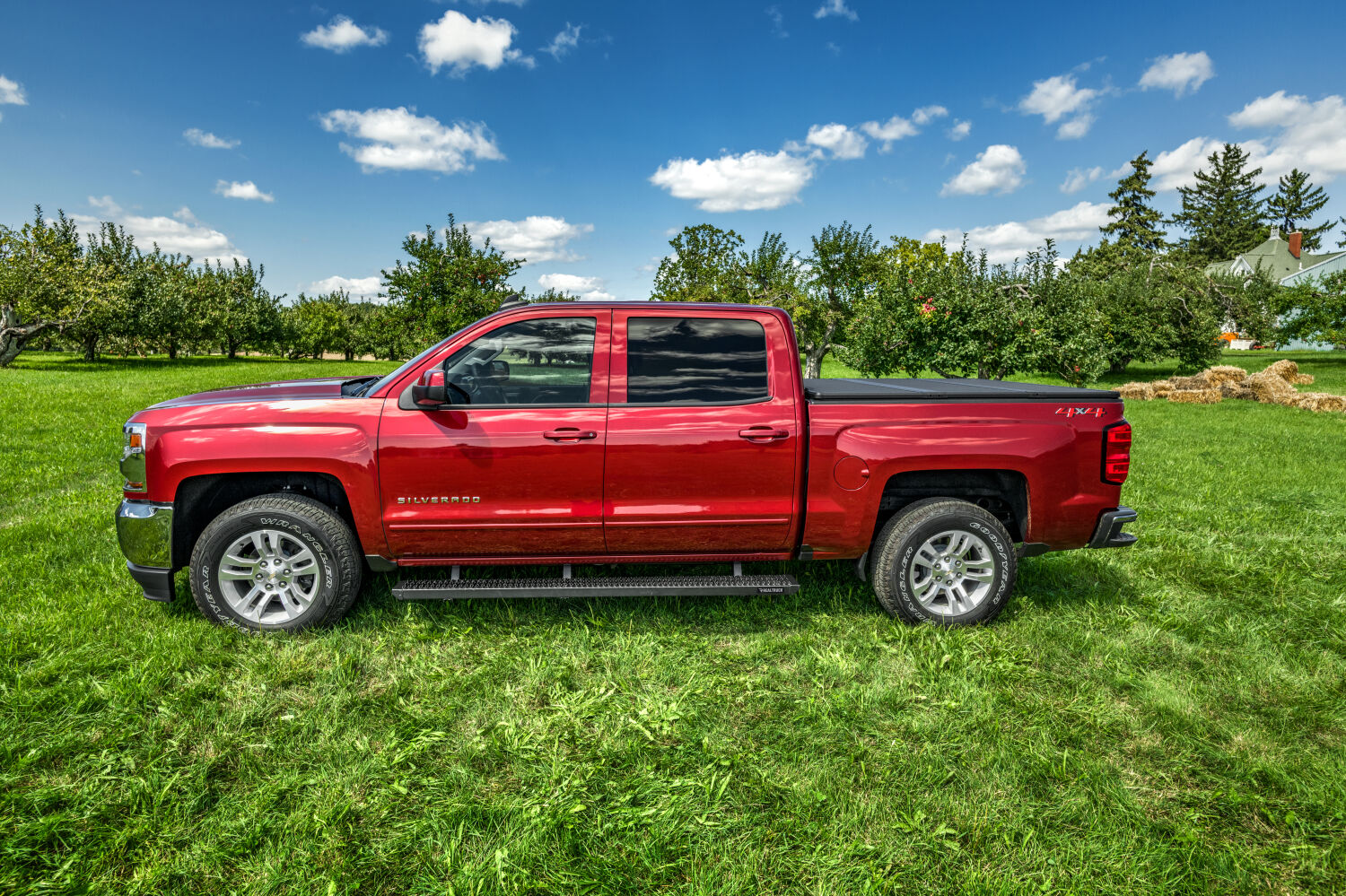Growler Step System Cab Length (1 Step per Side)-7 Inch Board-2007-2018 (2019 Legacy/Limited) Chevy Silverado/GMC Sierra 1500/2007-2010 2500 HD/3500 HD Extended Cab-Diesel Engine/2007-2019 2500HD/3500HD Extended Cab-Gas Eng-Textured Black NFab