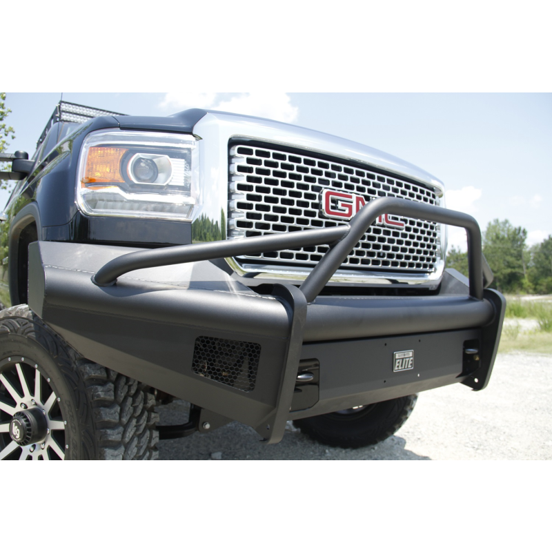 Fab Fours Elite Front Ranch Bumper w/ Pre Runner Guard Model GM14-Q3162-1