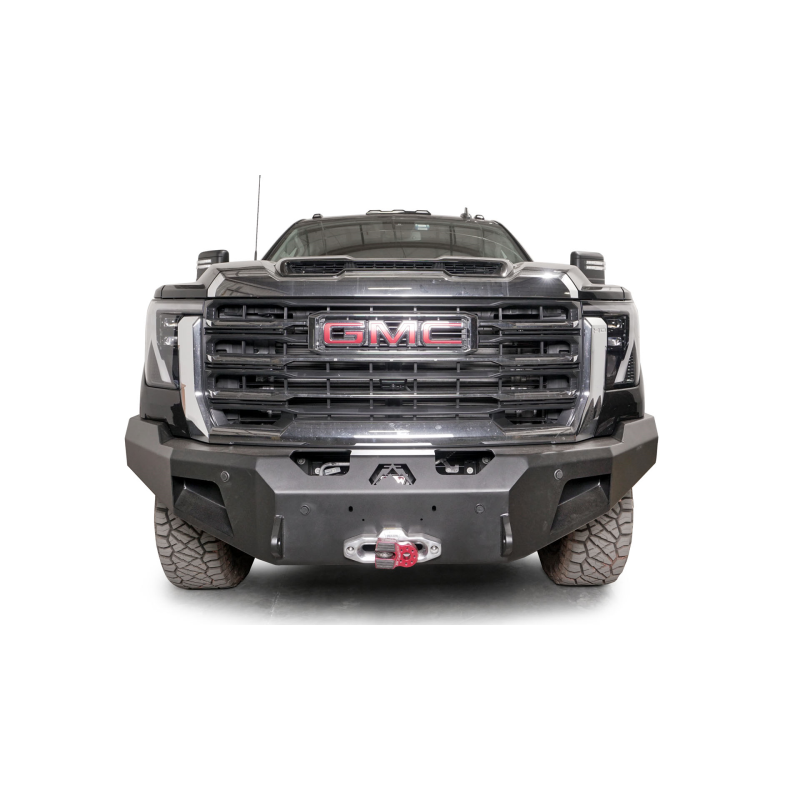 Fab Fours Premium Winch Front Bumper w/ No Guard 2 Stage Black Powder Coat w/ Sensor Model GM24-A6251-1