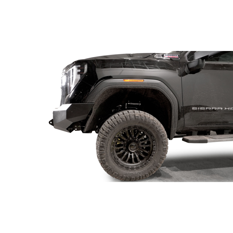 Fab Fours Premium Winch Front Bumper w/ No Guard 2 Stage Black Powder Coat w/ Sensor Model GM24-A6251-1