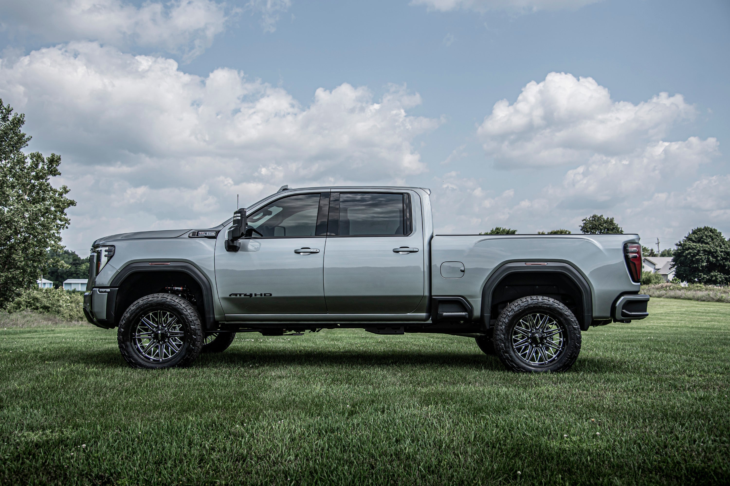 3 inch lift kit for Chevy Silverado or GMC Sierra 2500HD/3500HD, showcasing enhanced off-road capability and performance.