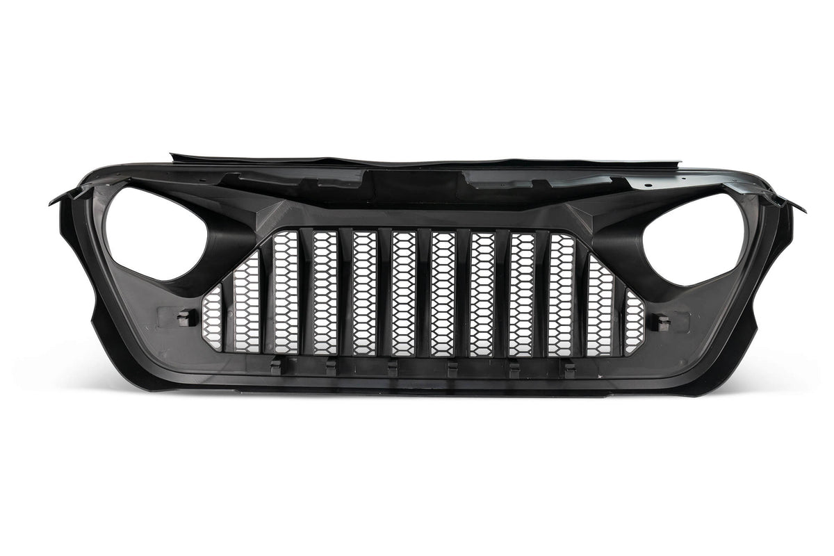2018 2025 Jeep Gladiator JT Replacement Grille Black DV8 Offroad