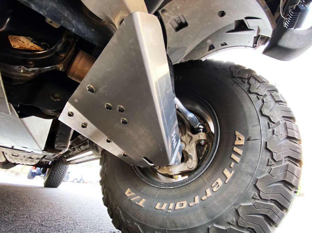 Gen 2 Raptor Front Lower A-Arm Skid Plate Kit for Stock Arm