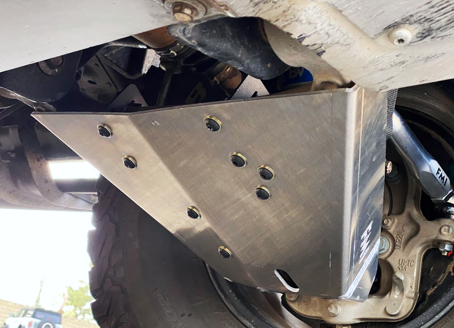 Gen 2 Raptor Front Lower A-Arm Skid Plate Kit for Stock Arm