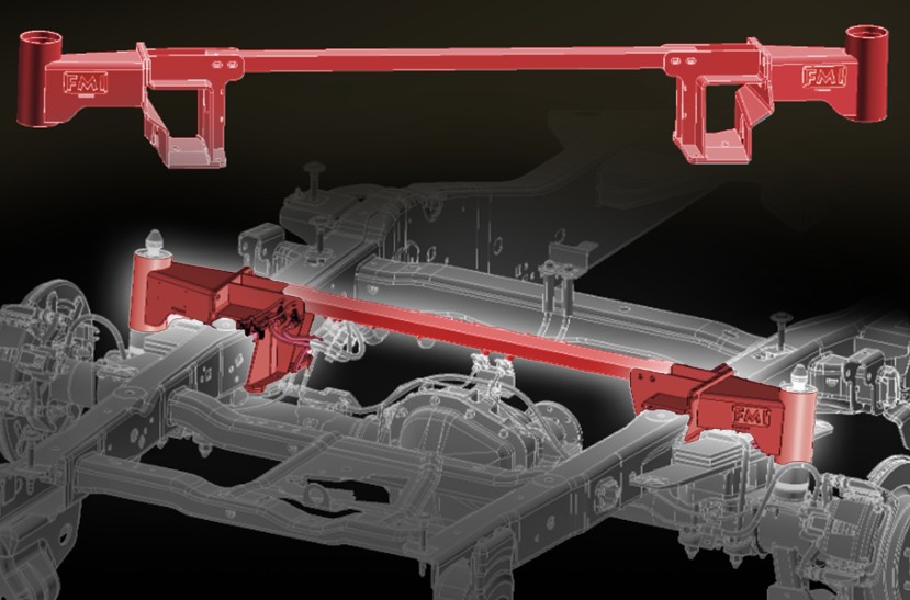 2010-2014 Ford Raptor Bump Stop Kit by Foutz Motorsports, designed for enhanced off-road performance and durability.