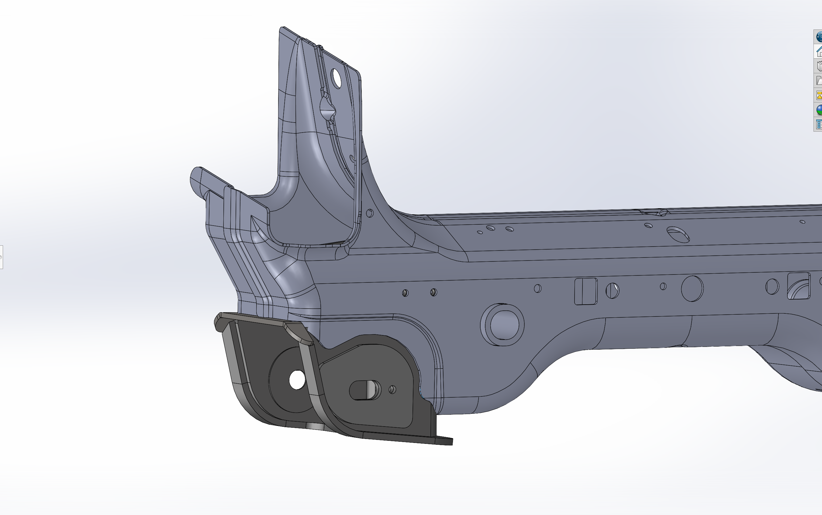 Front lower arm pocket replacement kit for 2010-2014 GEN 1 Raptor, designed for enhanced durability and performance.