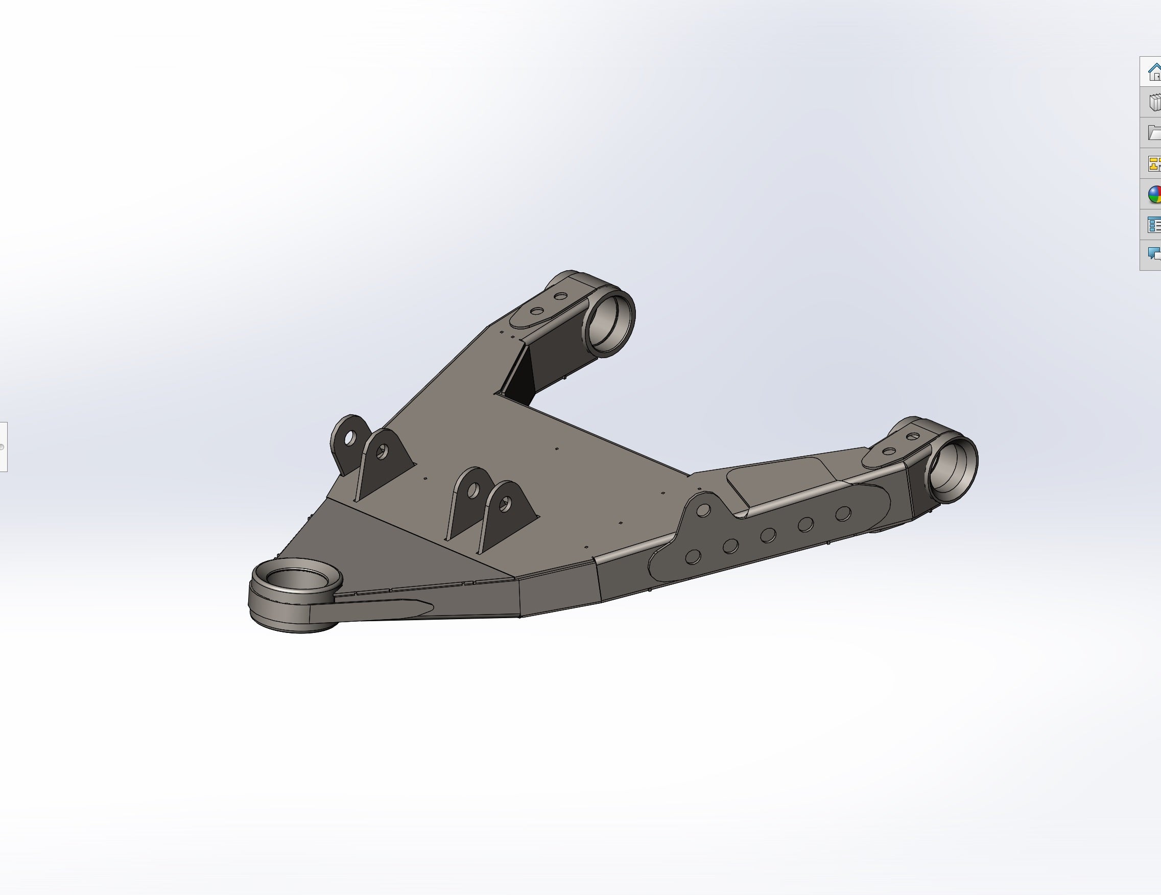 2017 Up Raptor Long Travel Front Suspension Kit Gen 2 featuring a robust design for enhanced offroad performance.