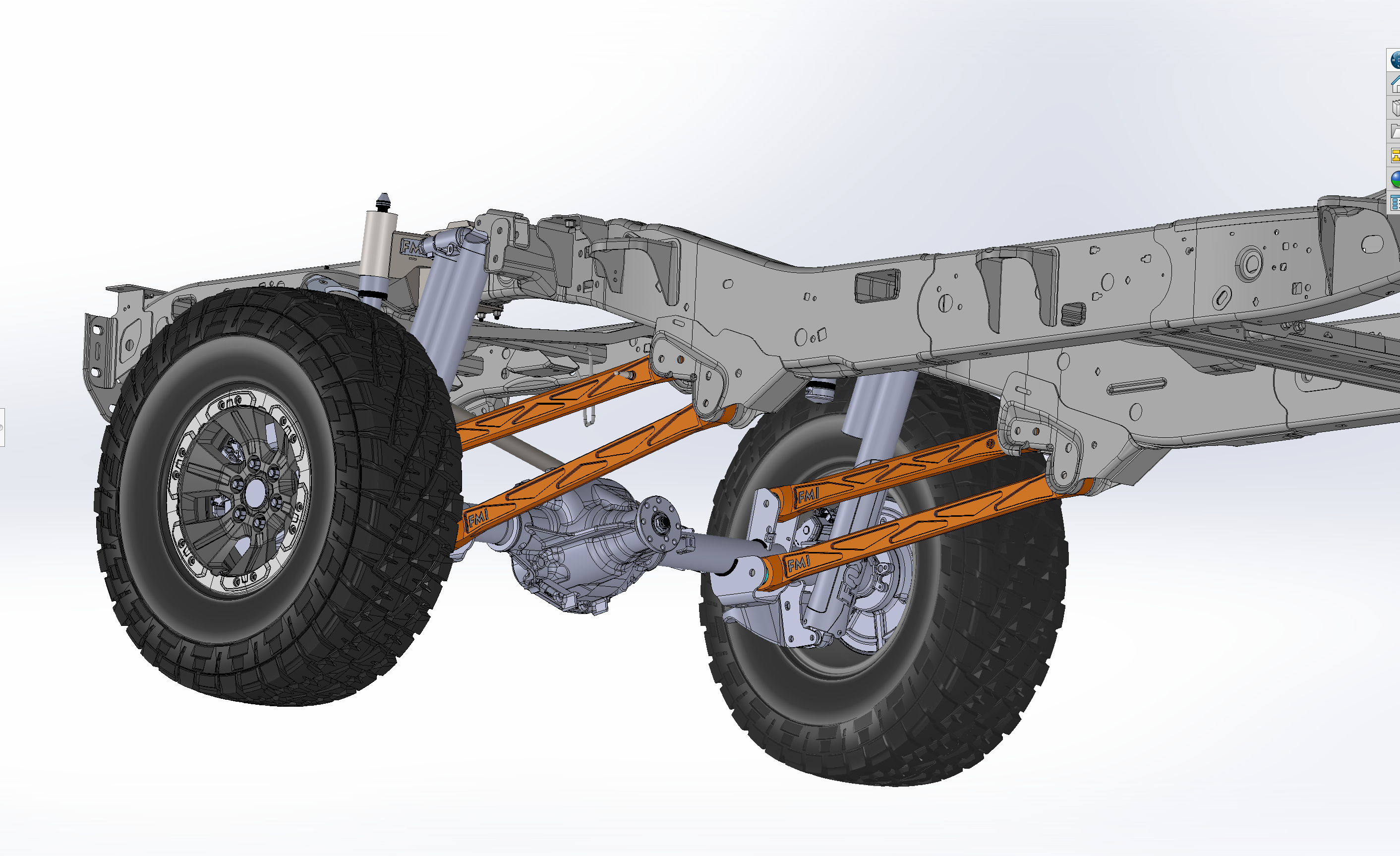 Gen 3 Raptor Billet Aluminum Rear Suspension Lower Arms - 2021 - 2024 Raptor
