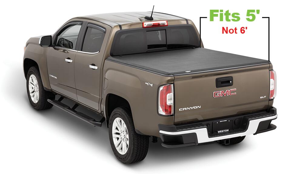 Hard Folding Tonneau Cover 15-22 Colorado/Canyon 5 Foot 3 Inch Tonno Pro