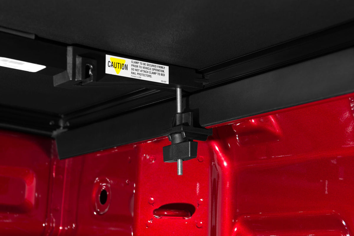 Hard Folding Tonneau Cover 04-15 Nissan Titan (Includes Track Sys. Clamp Kit) 5 Foot 7 Inch Tonno Pro