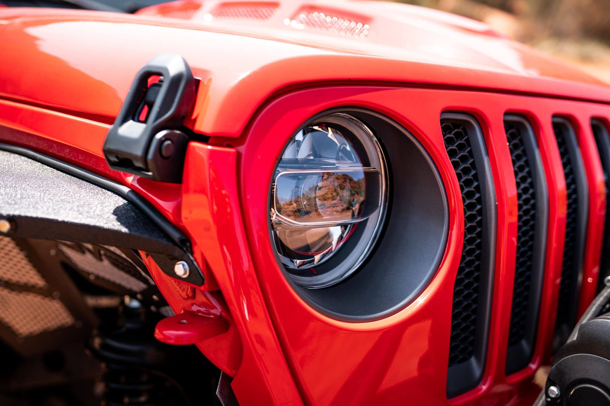 2018 2025 Jeep Jeep Gladiator JT Wrangler JL JLU LED Headlights Chrome DV8 Offroad