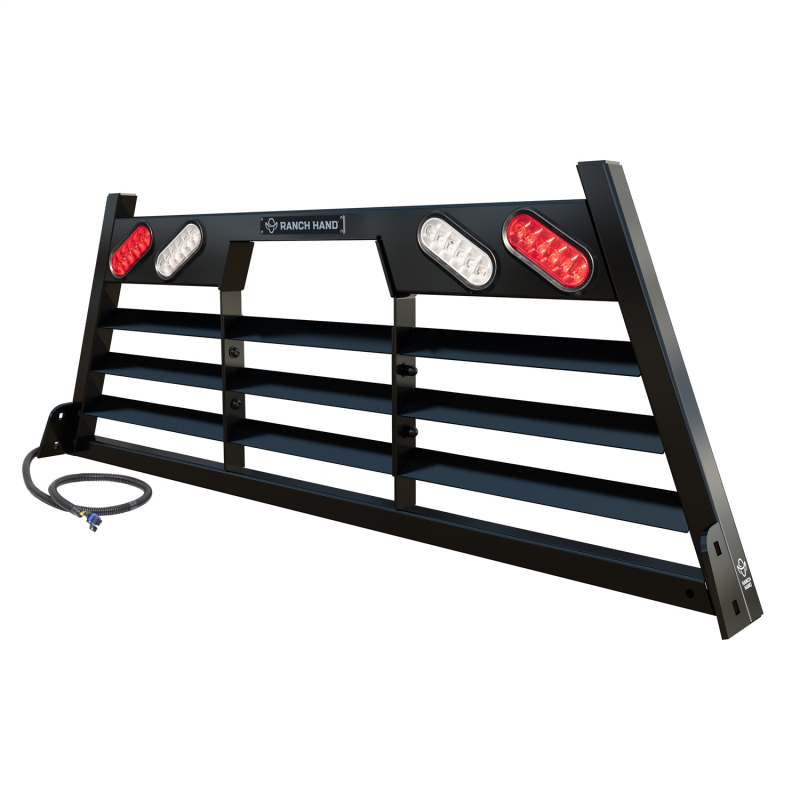 Ranch Hand Legend Series Headache Rack W/Lights Fits Select 01-25 Chevrolet/GMC/Ford/Dodge/Ram Model HRLWL200