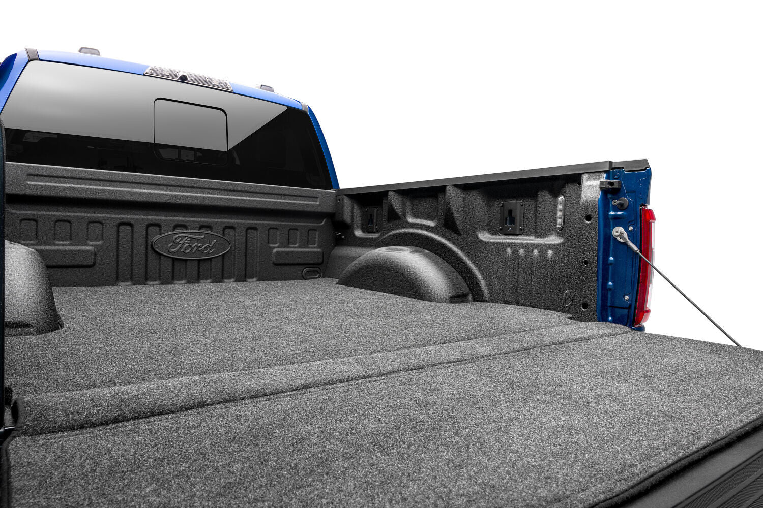 Guardian Comfort Bed And Tailgate Grey Crew Cab 67.1 Inch Bed 15-26 Ford F-150 / Ford F-150 Lightning SuperCrew Cab Pickup Husky Liners