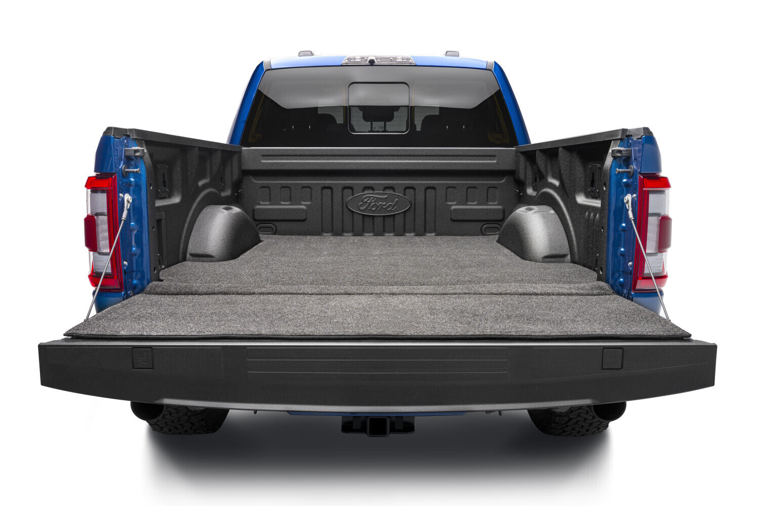 Guardian Comfort Bed And Tailgate Grey Crew Cab 67.1 Inch Bed 15-26 Ford F-150 / Ford F-150 Lightning SuperCrew Cab Pickup Husky Liners