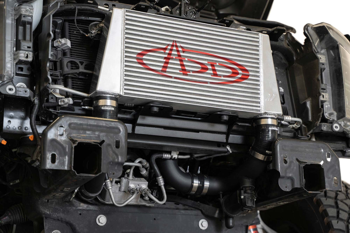 2017-2020 Ford F-150, F-150 Raptor High Mount Intercooler Upgrade Kit Addictive Desert Designs