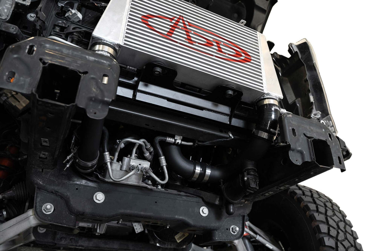2017-2020 Ford F-150, F-150 Raptor High Mount Intercooler Upgrade Kit Addictive Desert Designs