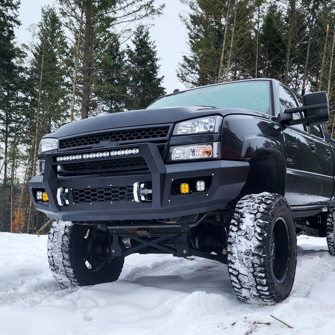 Steel Demon Series 03-07 Chevy 2500/3500 Front Bumper