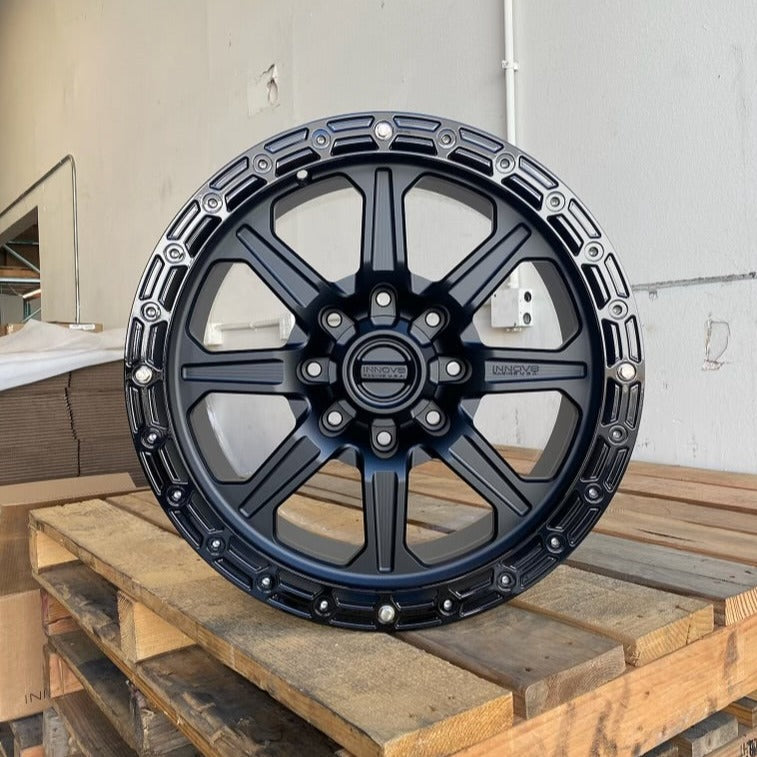 Innov8 20x9 G500 Satin Black Wheels for Ford Super Duty