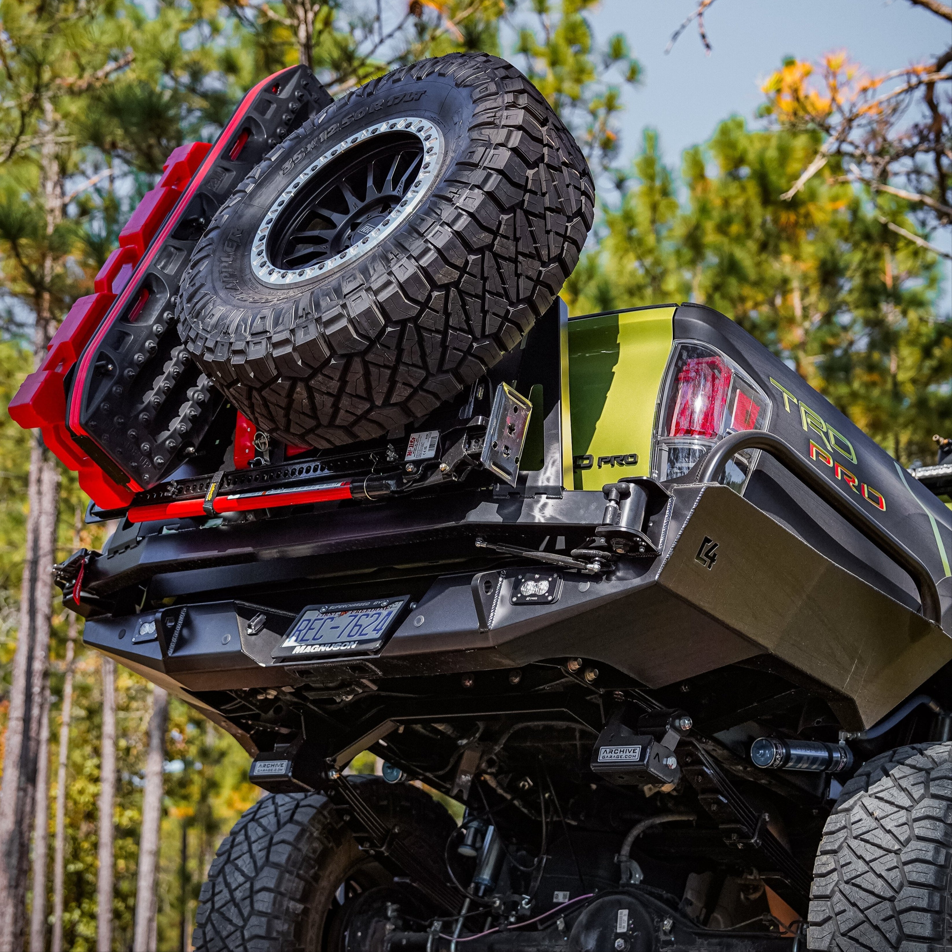 2016-2023 Toyota Tacoma Overland Series High Clearance Rear Bumper
