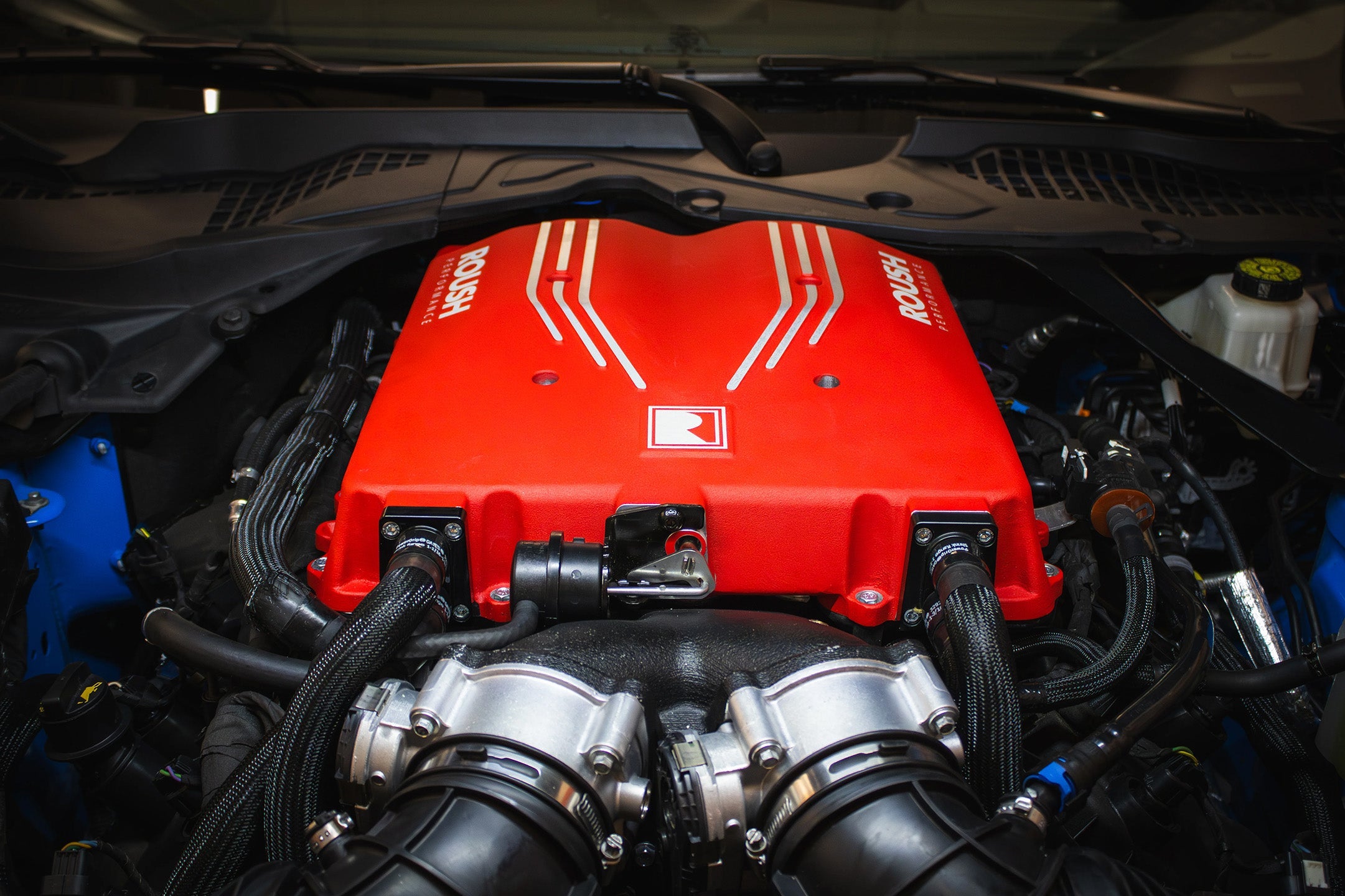 Ford Mustang 5.0L TVS2650 Supercharger Kit - Magnuson and Roush