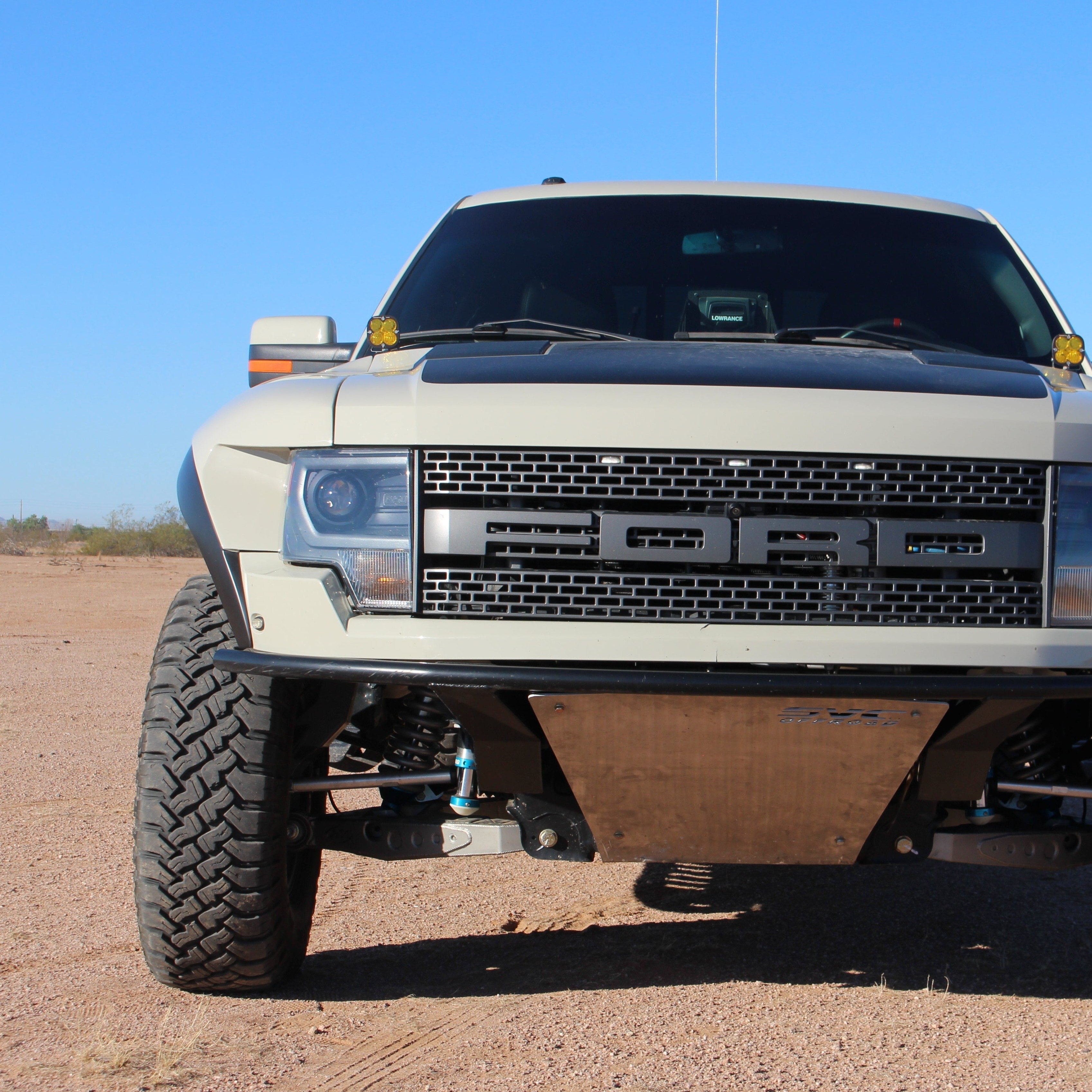 2010-2016 Ford Raptor fenders showcasing rugged design and durability for off-road performance. Ideal for truck enthusiasts.