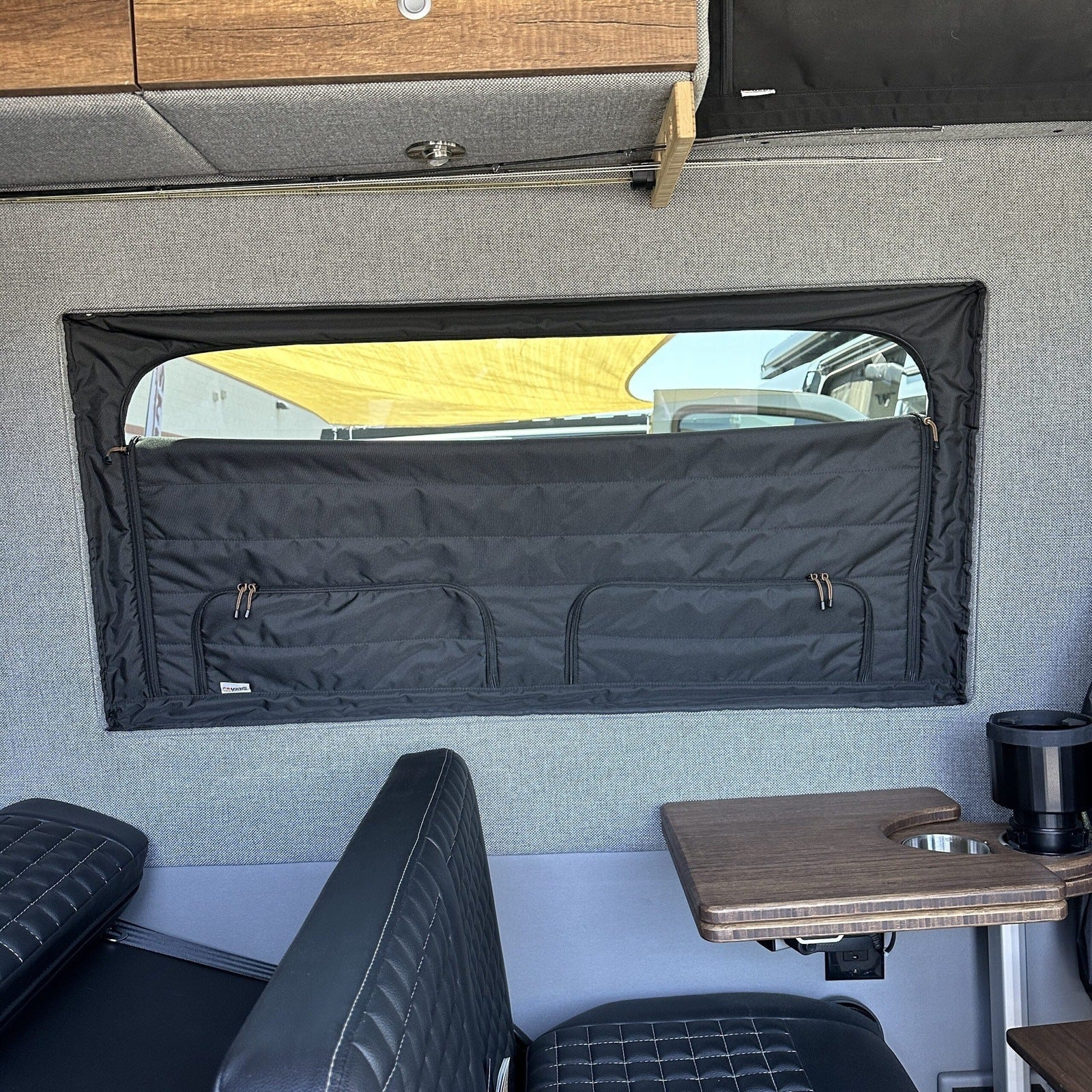 CLIMA-SHADE™ Insulated Groove Lounge Window Cover - STO
