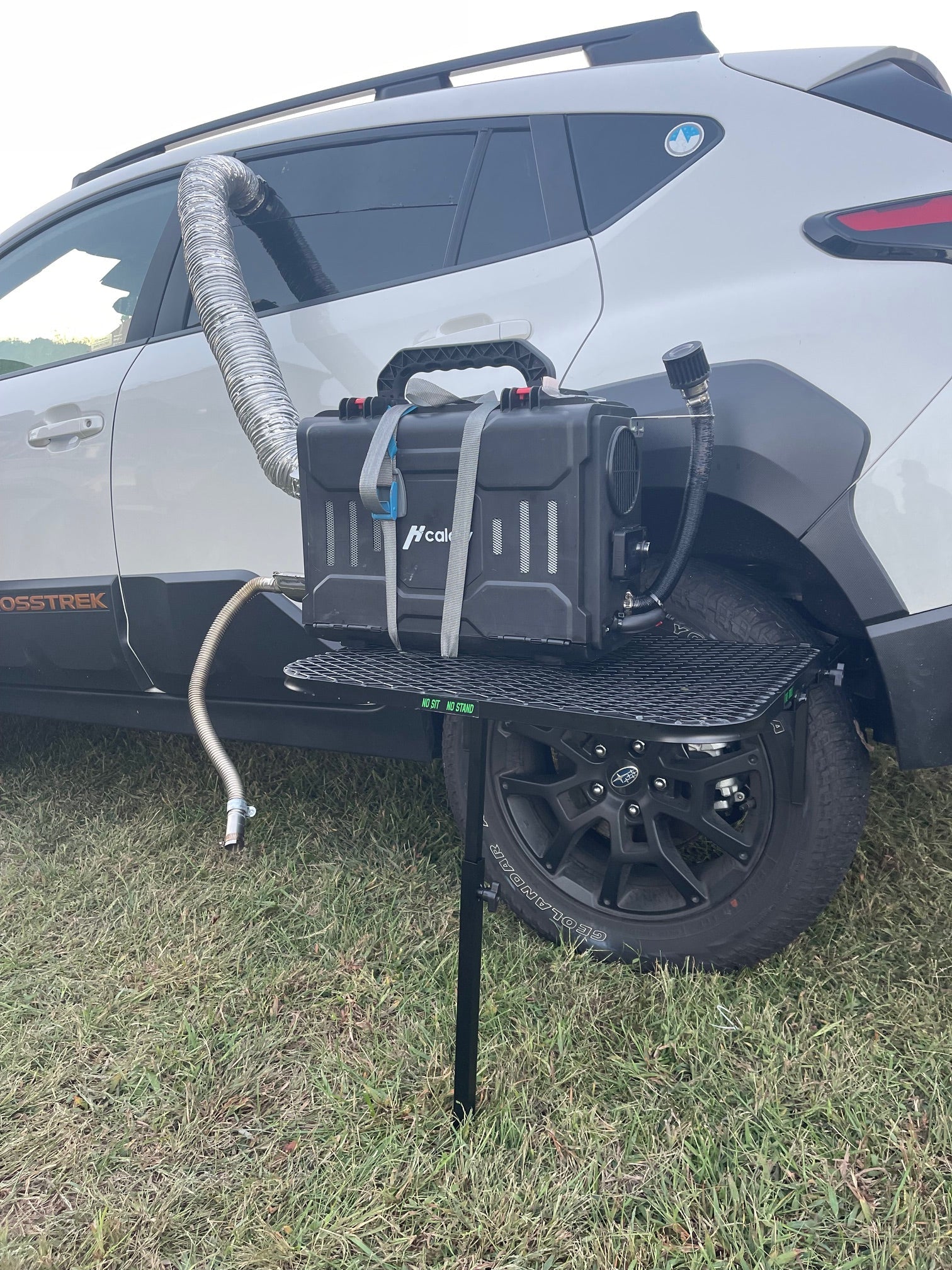 SMALL - Aluminum Camping Tire Table