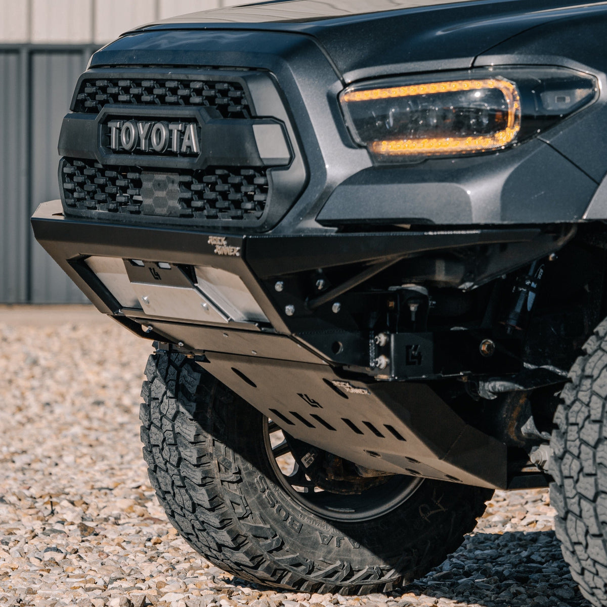2016-2023 Toyota Tacoma Rock Runner Front Skid Plate w/Cross Member Delete