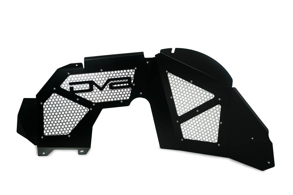 2018 2023 Jeep Wrangler JL JLU Gladiator JT Front Inner Fenders DV8 Offroad