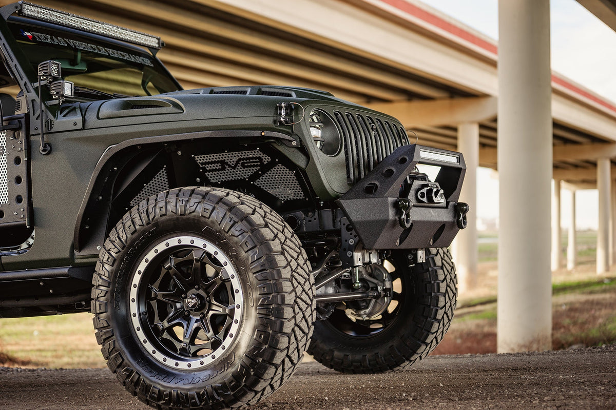 2018 2023 Jeep Wrangler JL JLU Gladiator JT Front Inner Fenders DV8 Offroad