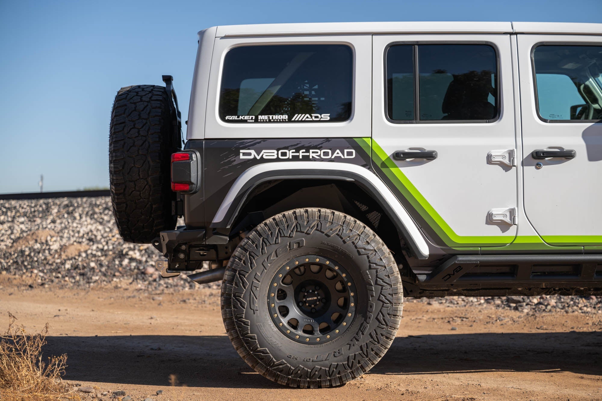 2018 2024 Jeep Wrangler JL JLU Rear Inner Fenders DV8 Offroad