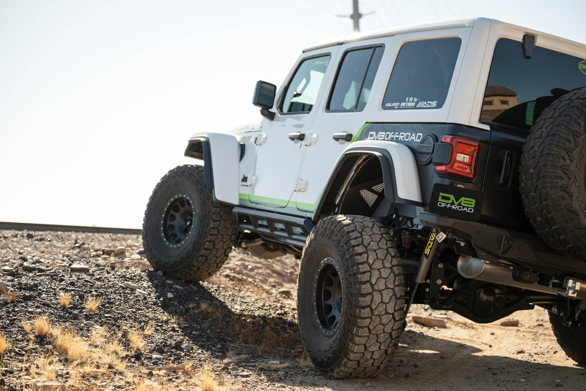 2018 2024 Jeep Wrangler JL JLU Rear Inner Fenders DV8 Offroad