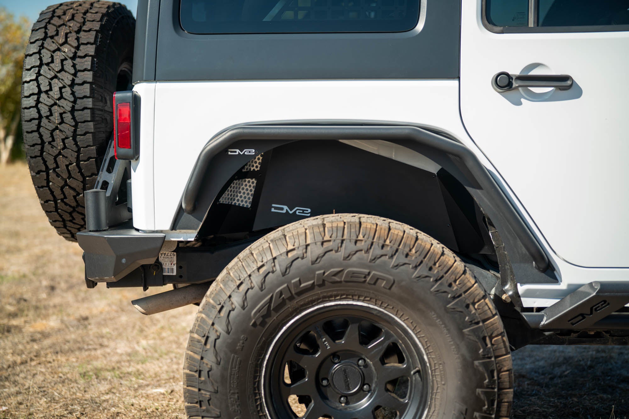 2007 2018 Jeep Wrangler JK Rear Inner Fenders DV8 Offroad