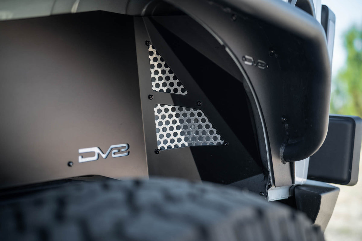 2007 2018 Jeep Wrangler JK Rear Inner Fenders DV8 Offroad
