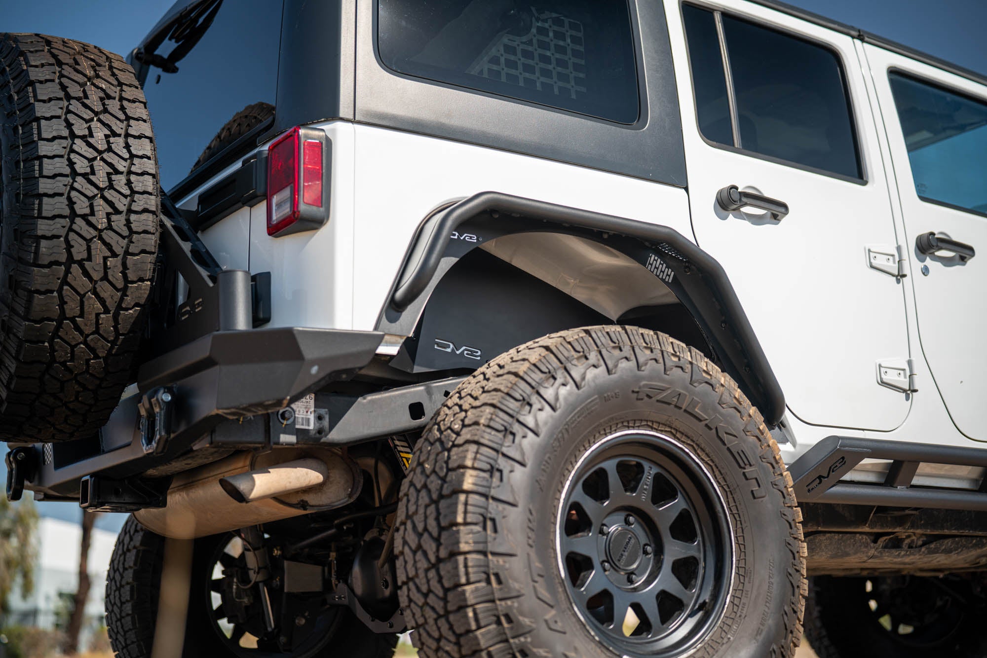 2007 2018 Jeep Wrangler JK Rear Inner Fenders DV8 Offroad
