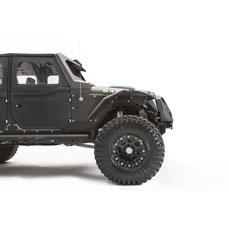 Fab Fours Fender Flare Powdercoated Model JK1003-1