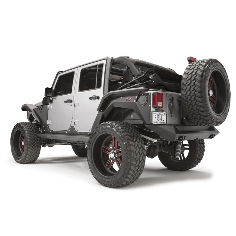 Fab Fours Fender Flare Powdercoated Model JK1005-1
