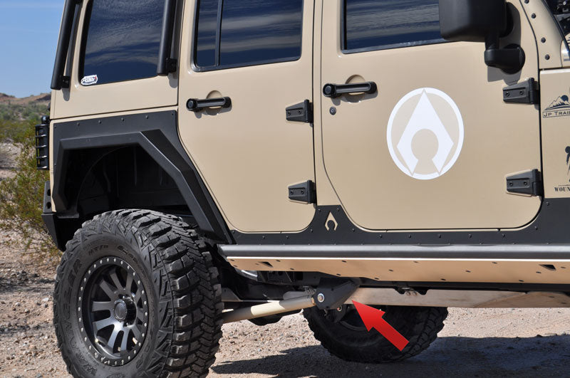 JK Long Arm LCA Frame Bracket Pair Artec Industries
