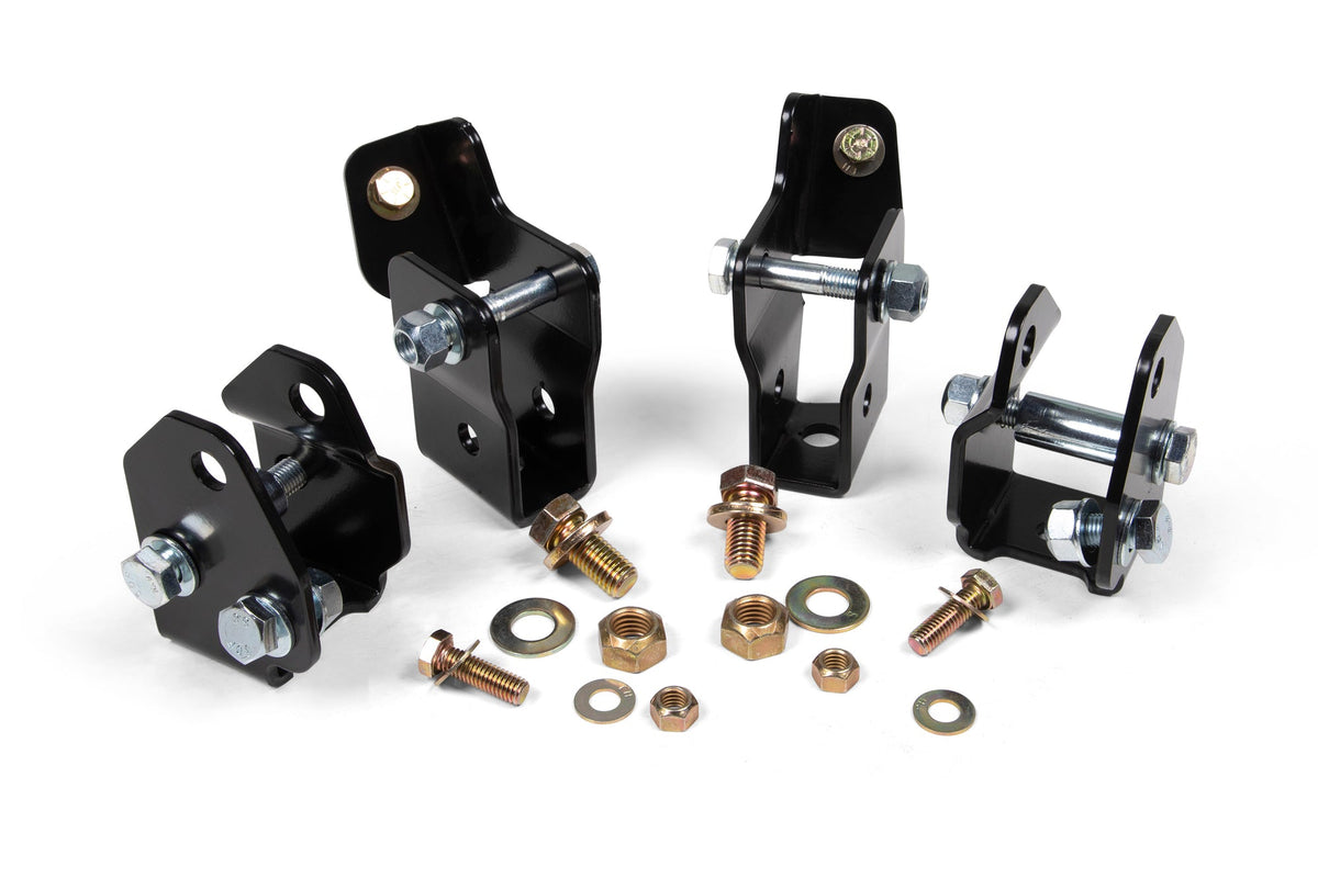 Shock Extension Brackets 2018-2026 Jeep Wrangler JL JKS Manufacturing