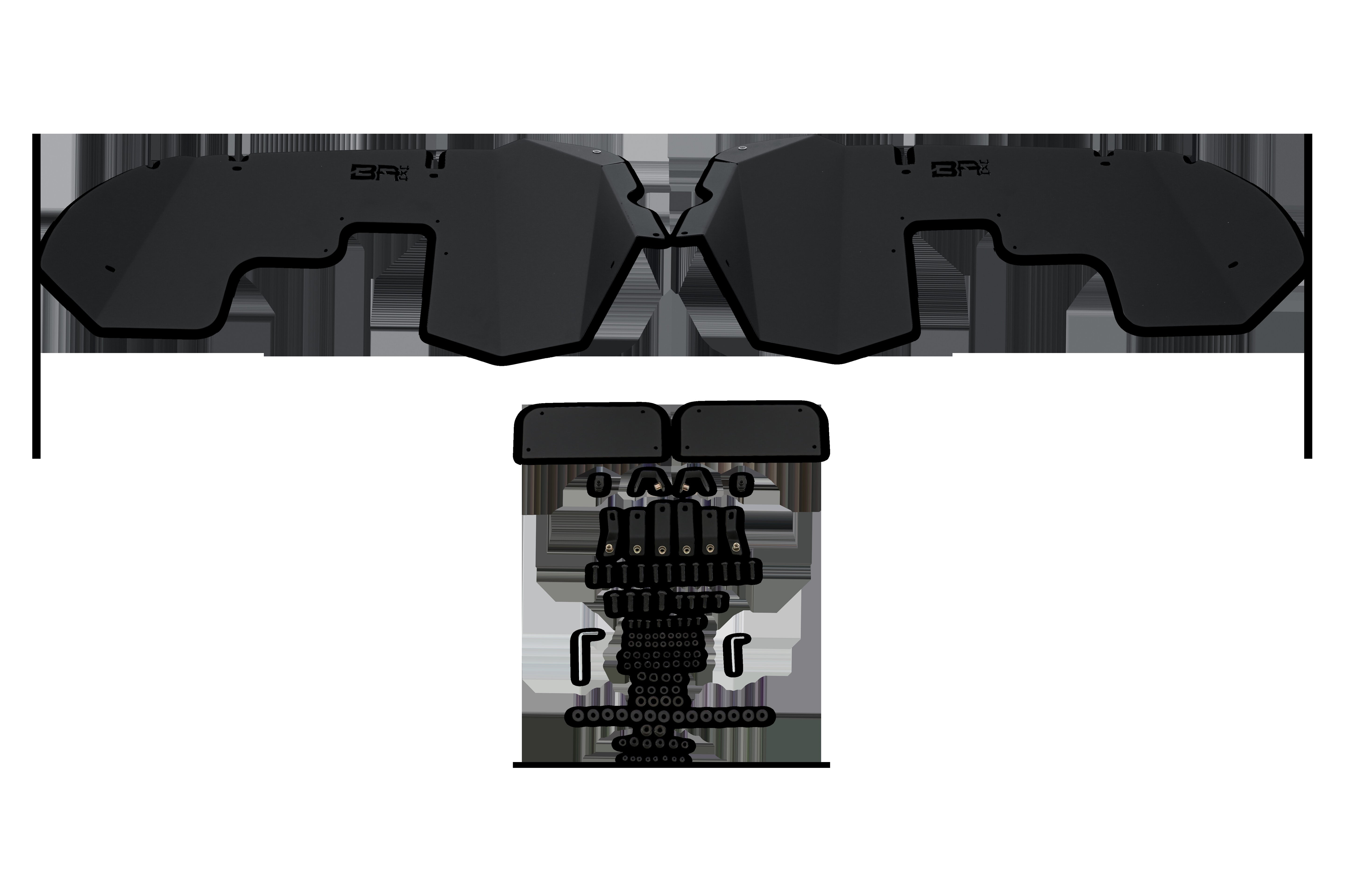 2018- 2026 Jeep Wrangler JL And Gladiator JT Front Fender Liners Body Armor 4X4